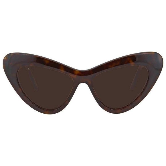 NEW Gucci Brown Cat Eye Women\'s Sunglasses